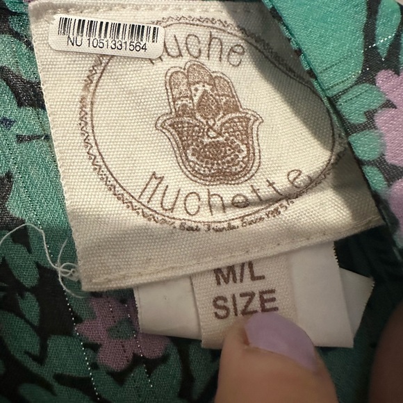 Much Ruchette Floral Ruffled Duster - Picture 4 of 5